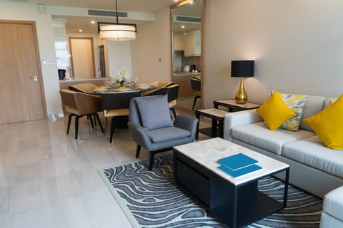 Luxury furnished interior